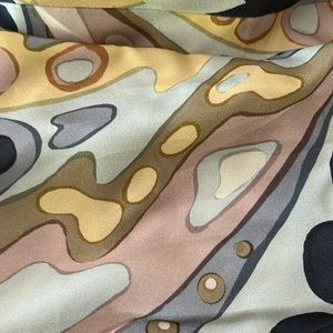 Cult Gaia Drew Paisley Satin Crop Top & Pant set size XS